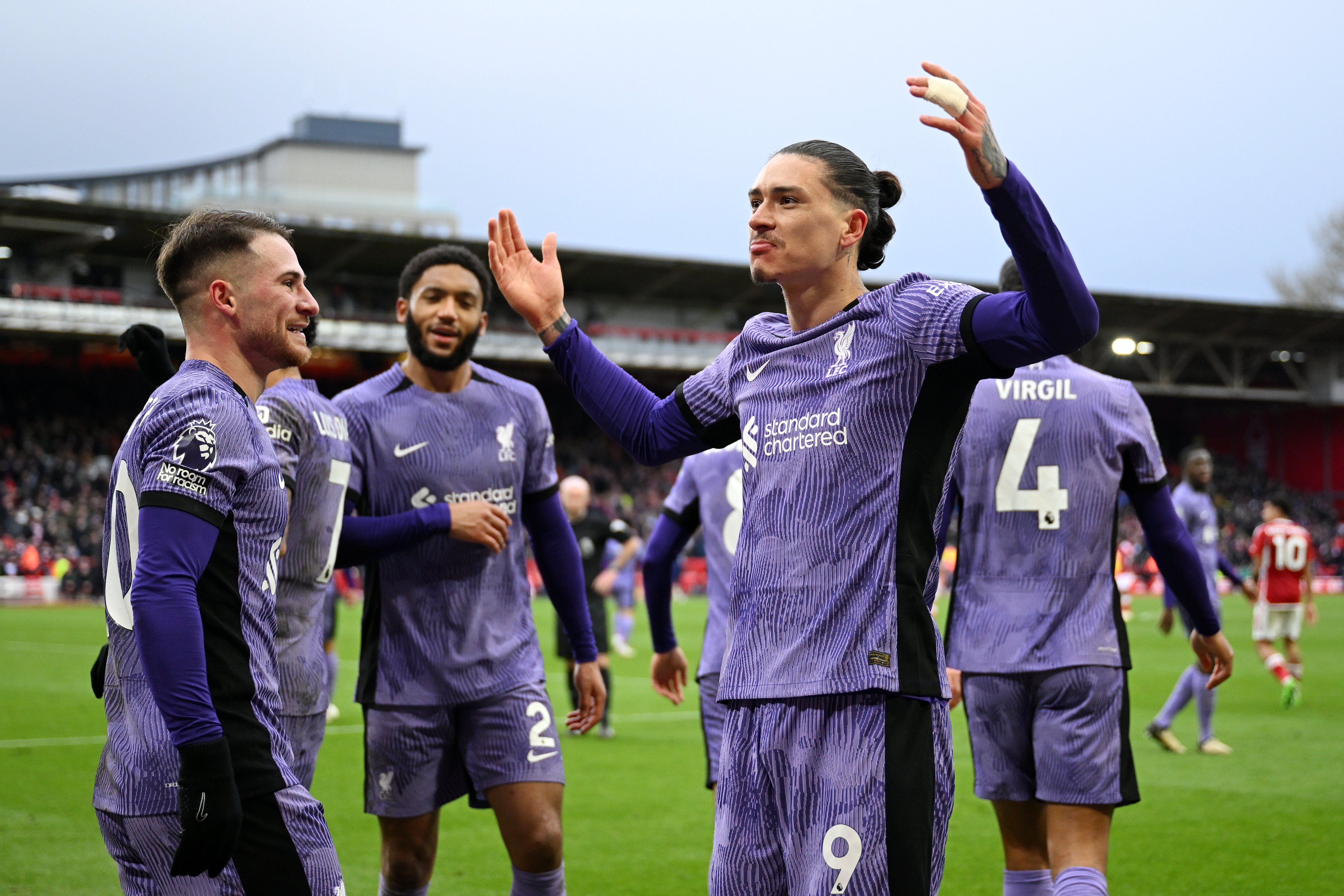 Super-sub Nunez scores 99th minute winner as LFC win away to Forest