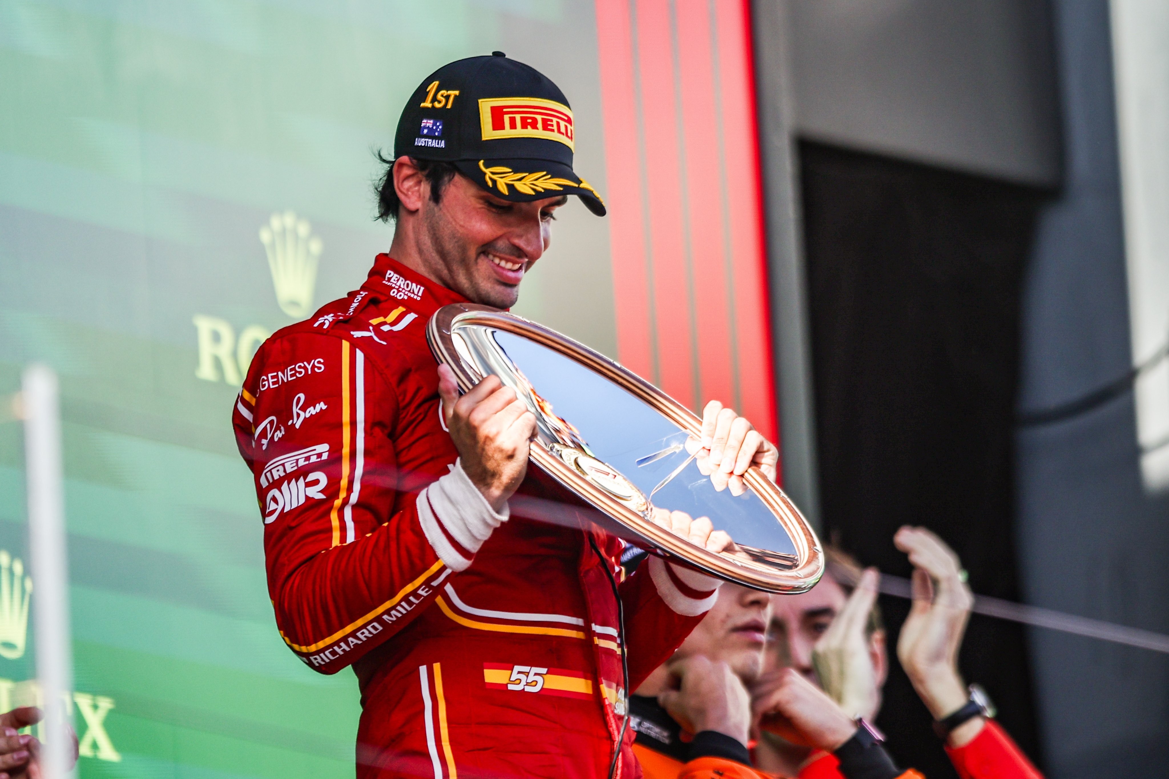 Carlos Sainz wins Australian Grand Prix after Max Verstappen retires