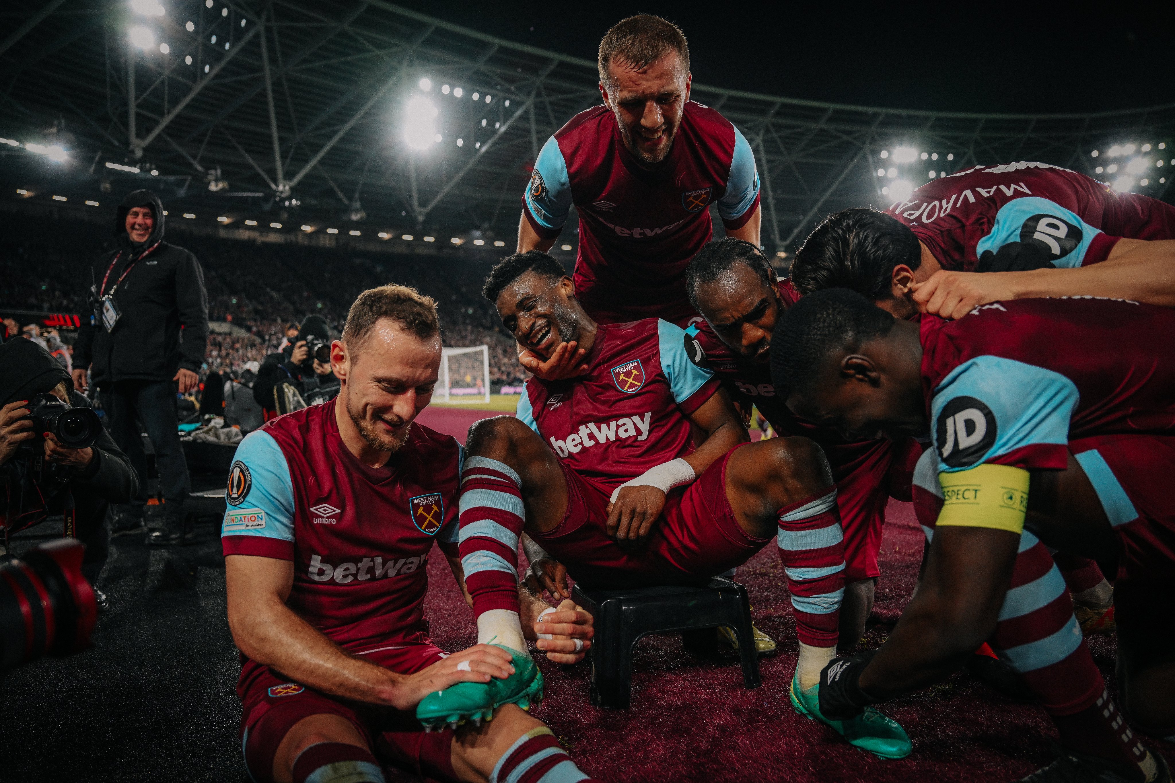 On song Hammers hit Freiburg for five to earn another European quarters slot