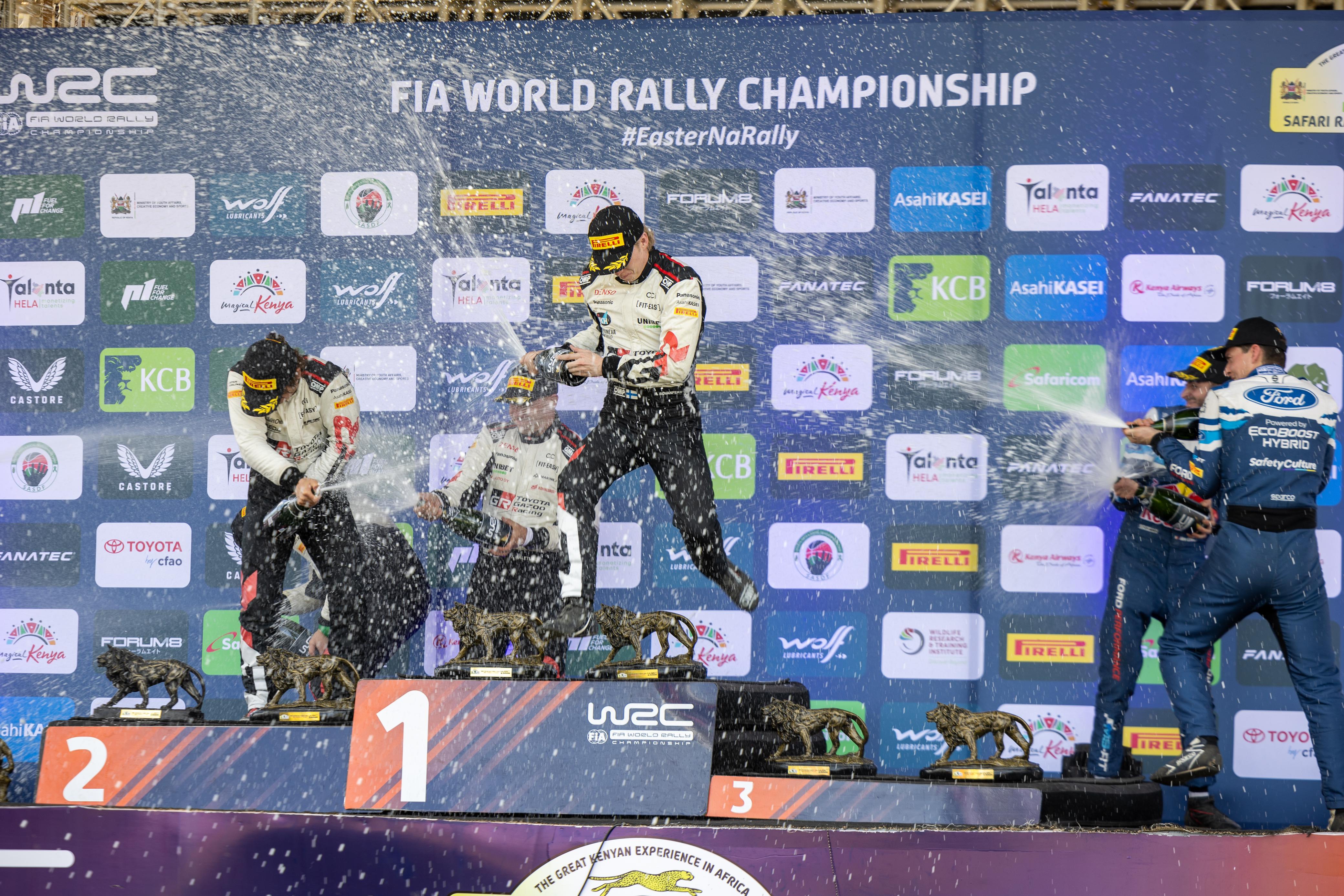 Finnish star Kalle Rovanpera eyes defense of WRC Safari Rally title