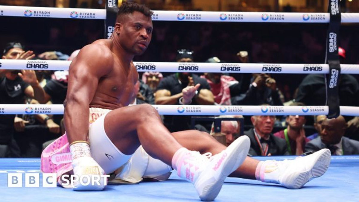 Francis Ngannou ‘not done’ with boxing despite heavy Anthony Joshua defeat