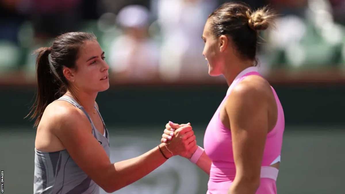 Sabalenka knocked out of Indian Wells