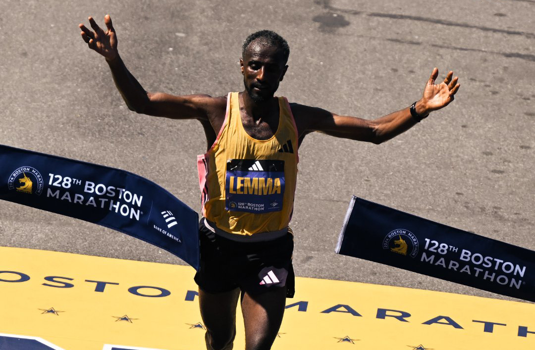 Chebet’s Boston hatrick dream shattered as Ethiopia’s Lemma wins