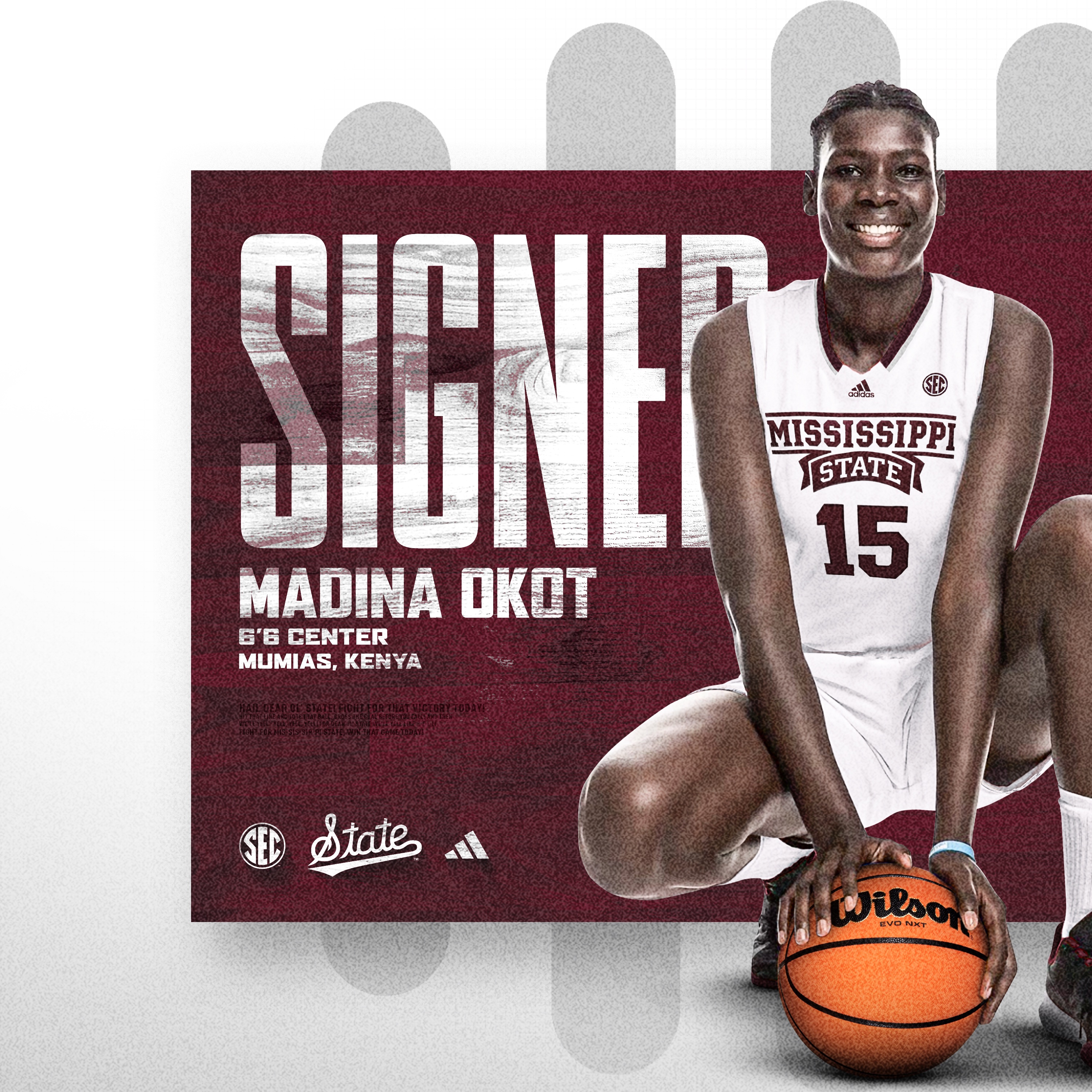 Kenyan basketball star Madina Okot signs for United States team