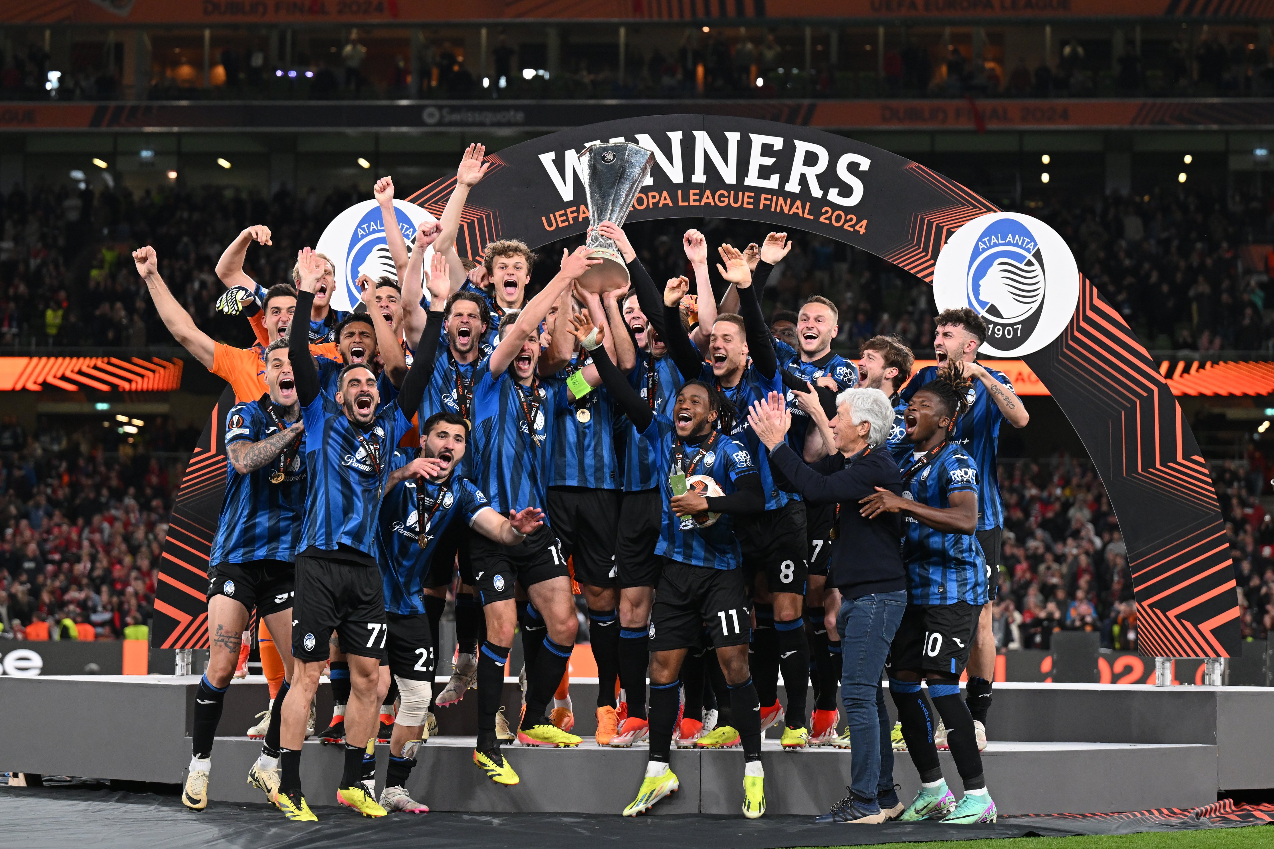 Atalanta snap Leverkusen unbeaten run to clinch Europa League title