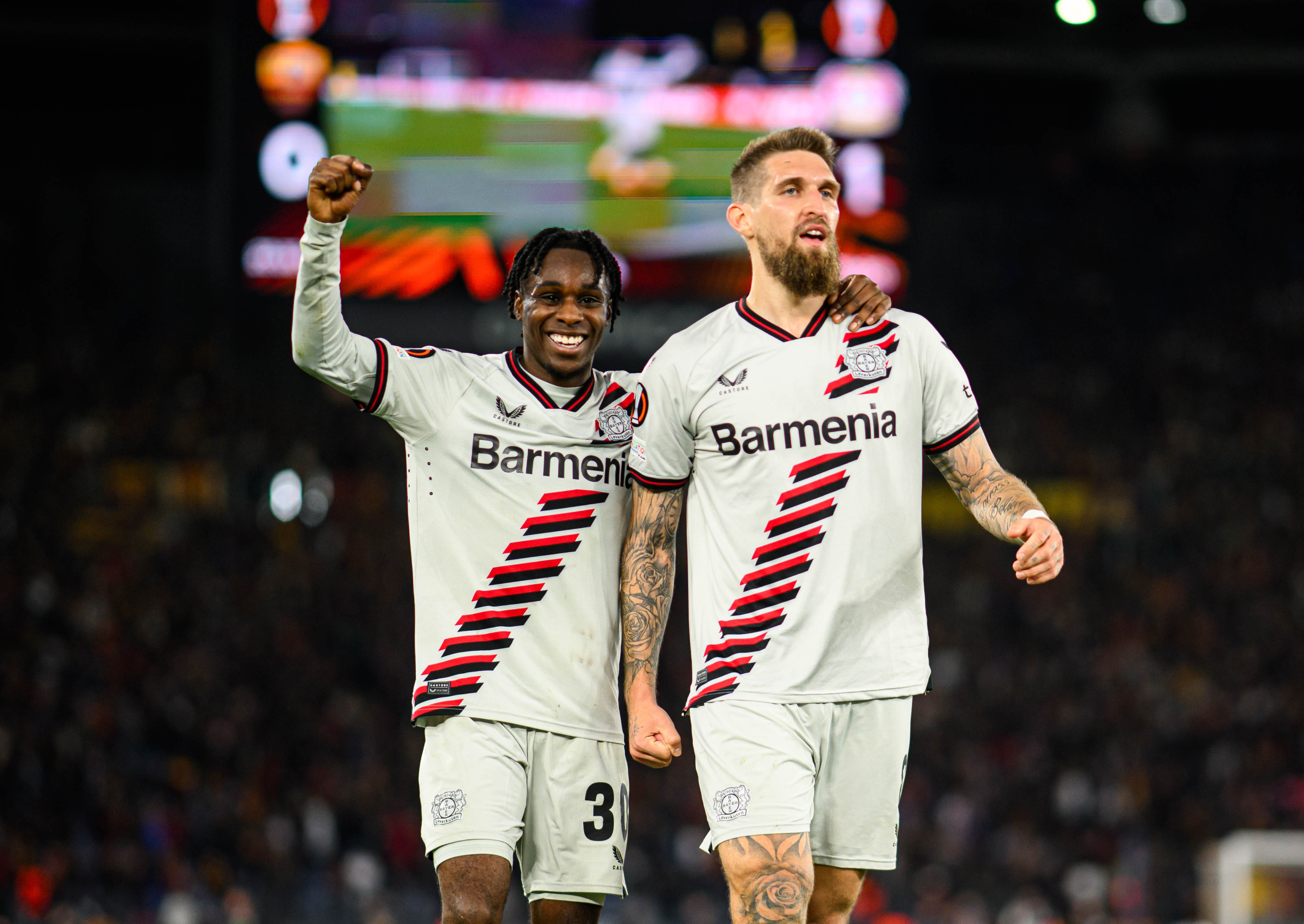 NEVER-LUSEN: Bayer Leverkusen keep envious unbeaten run with Roma Europa win