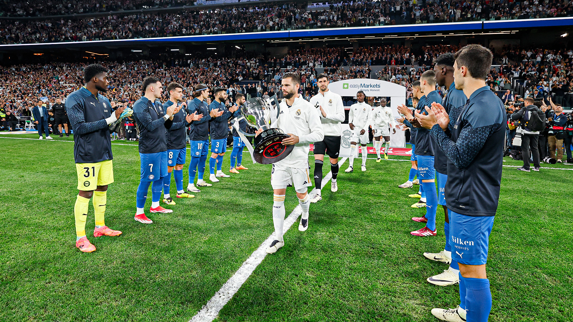 Scoring for fun: Champions Madrid hit Alaves for five