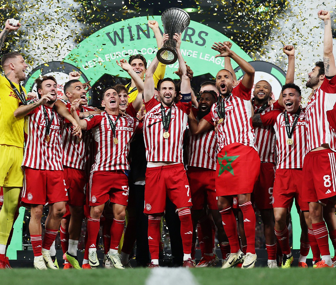 Olympiakos win Conference League to become first Greek side to lift European trophy