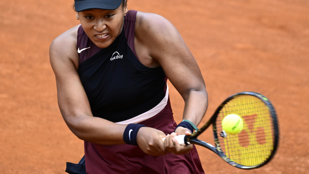 Osaka marks Italian Open return with first-round win