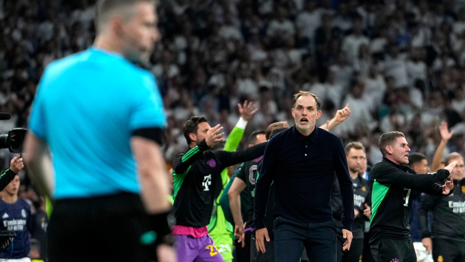 Bayern coach Tuchel says offside decision ‘felt like betrayal’
