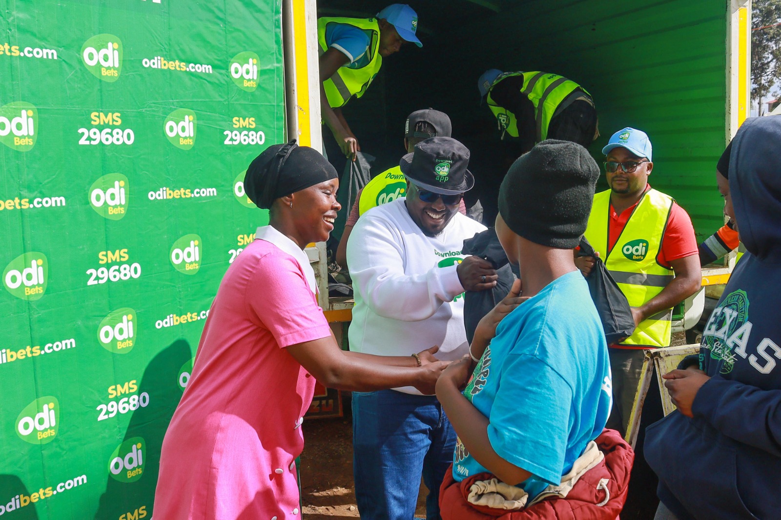 Happy Mother’s Day: Odibets Surprises Mums in Kawangware with Goodies
