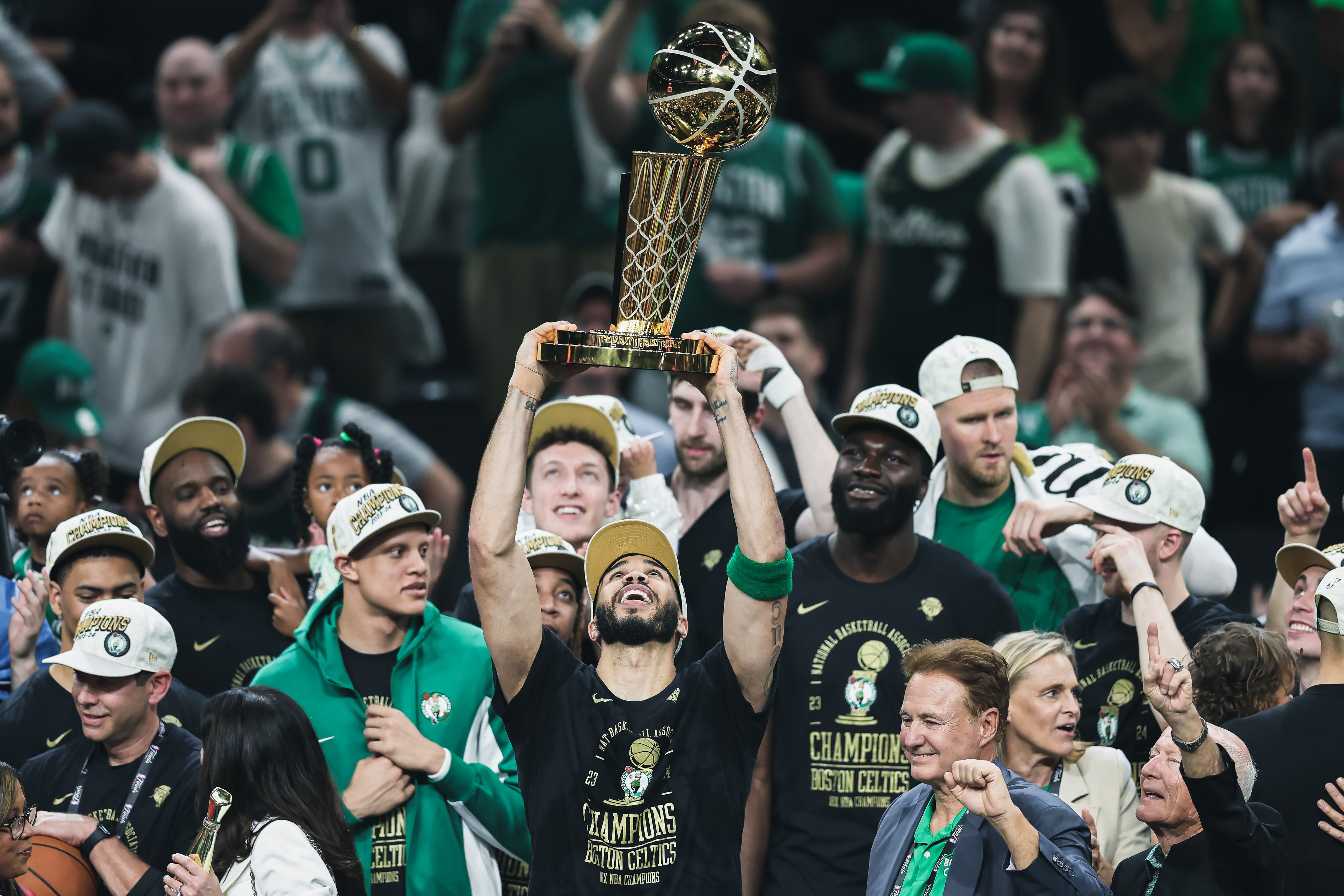 Celtics beat Dallas to win record 18th NBA title