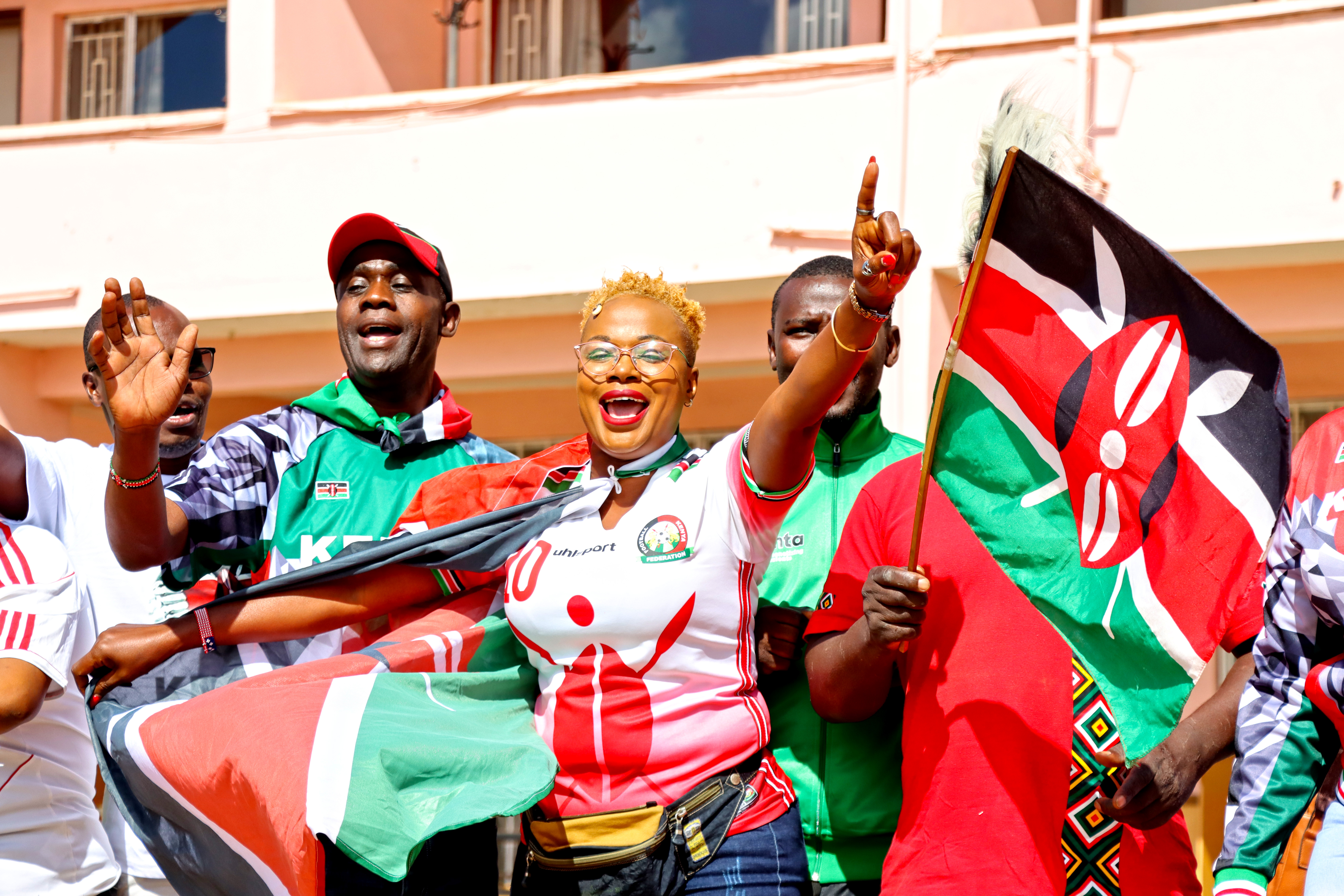 Ku finish ku malo? – Handful Kenyan fans in Malawi vow to propel Stars over Elephants