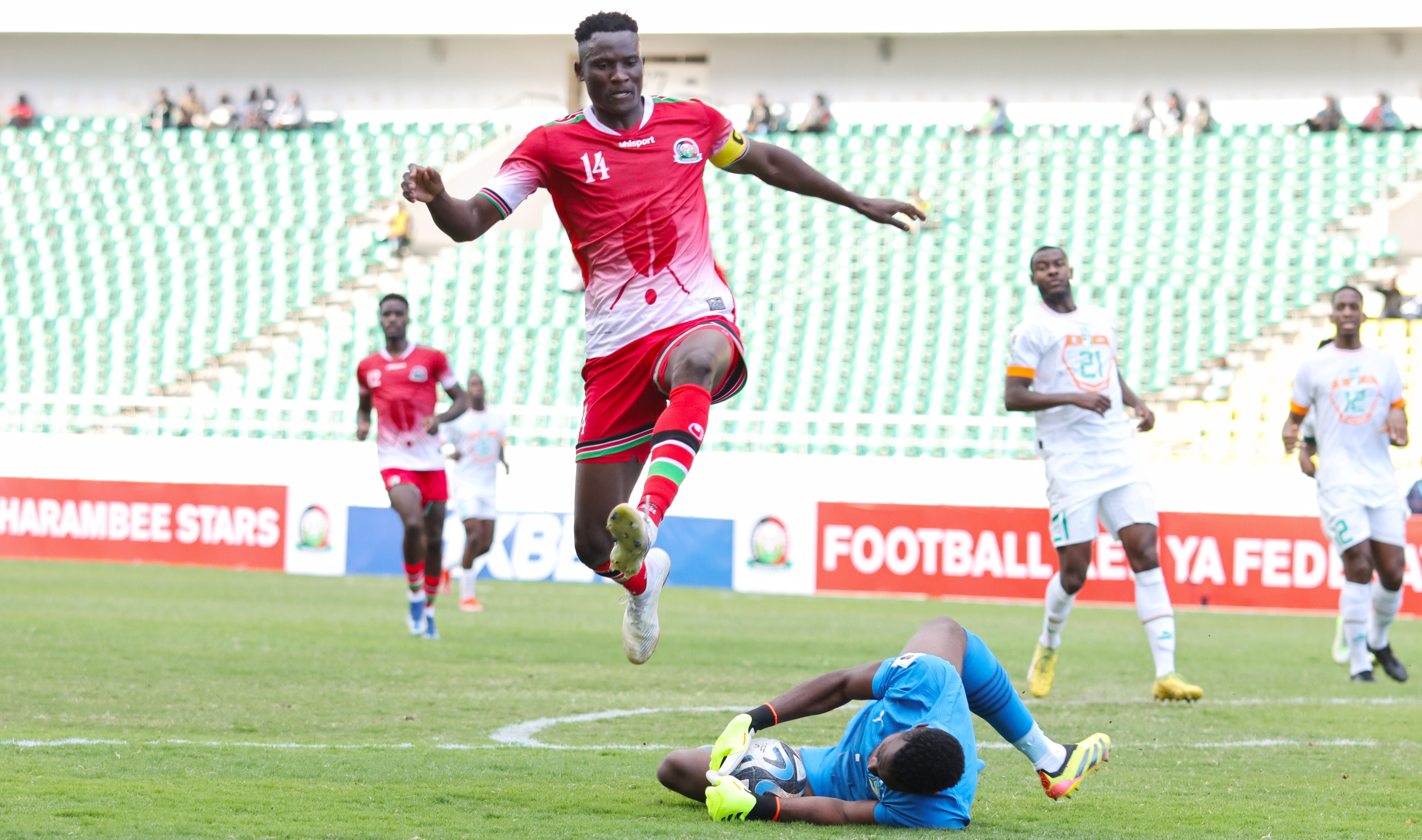 Olunga hopes Harambee Stars senior side can ride on CHAN momentum