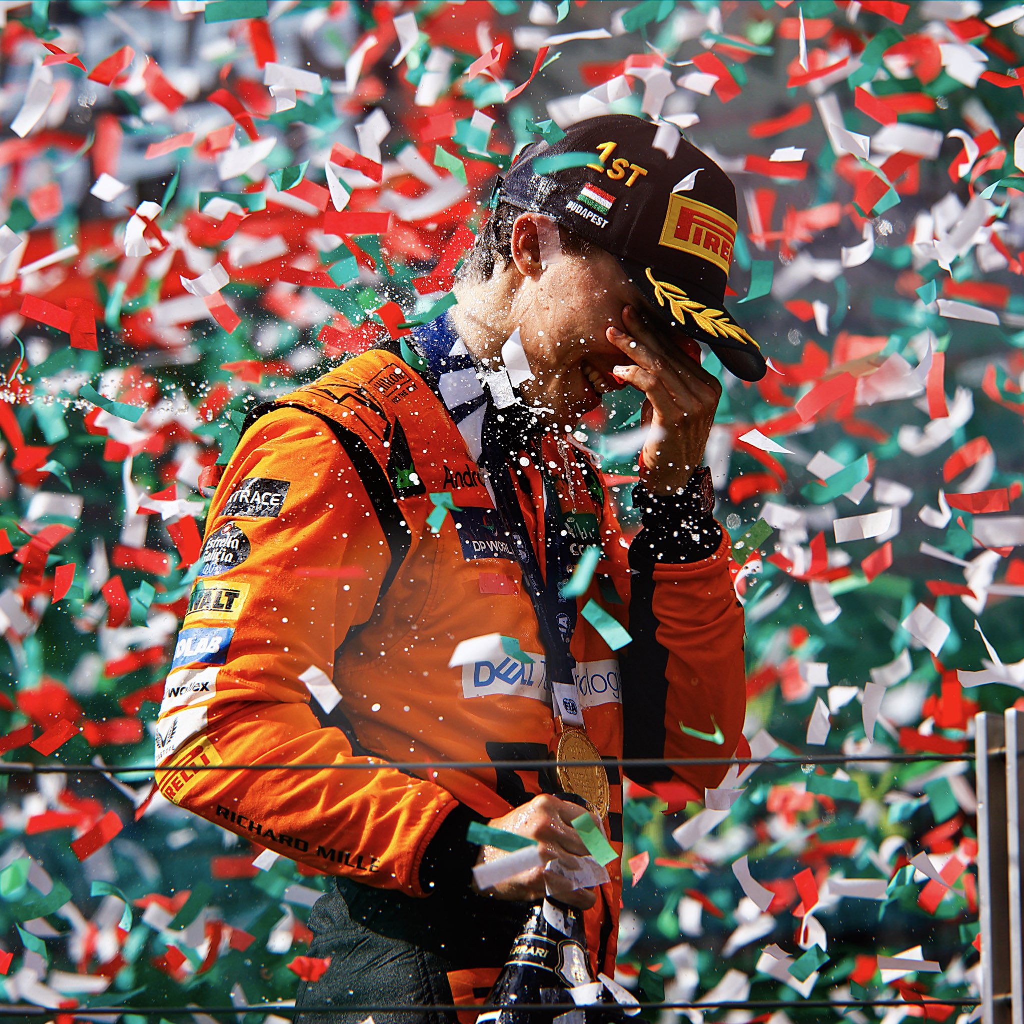 Piastri wins in Hungary after Norris team orders row