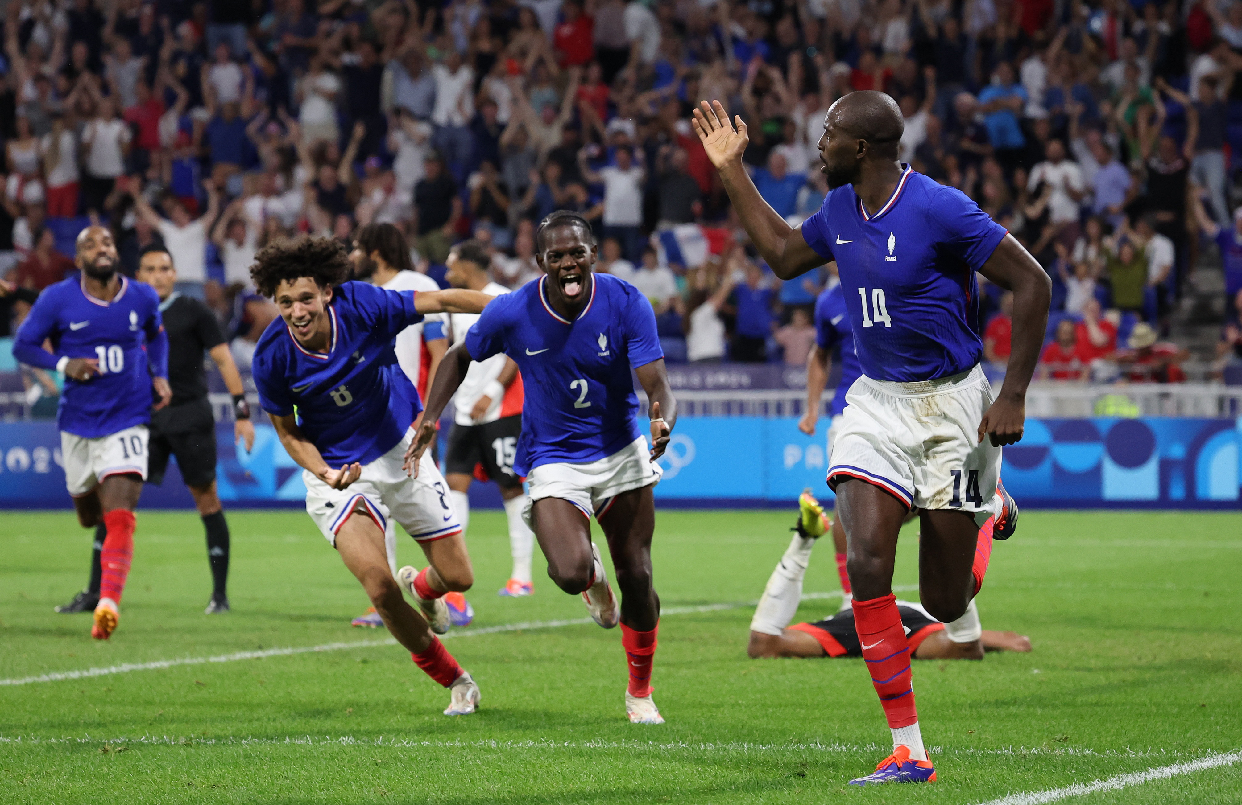 Thierry Henry’s France beat Egypt in extra time to make Olympic final