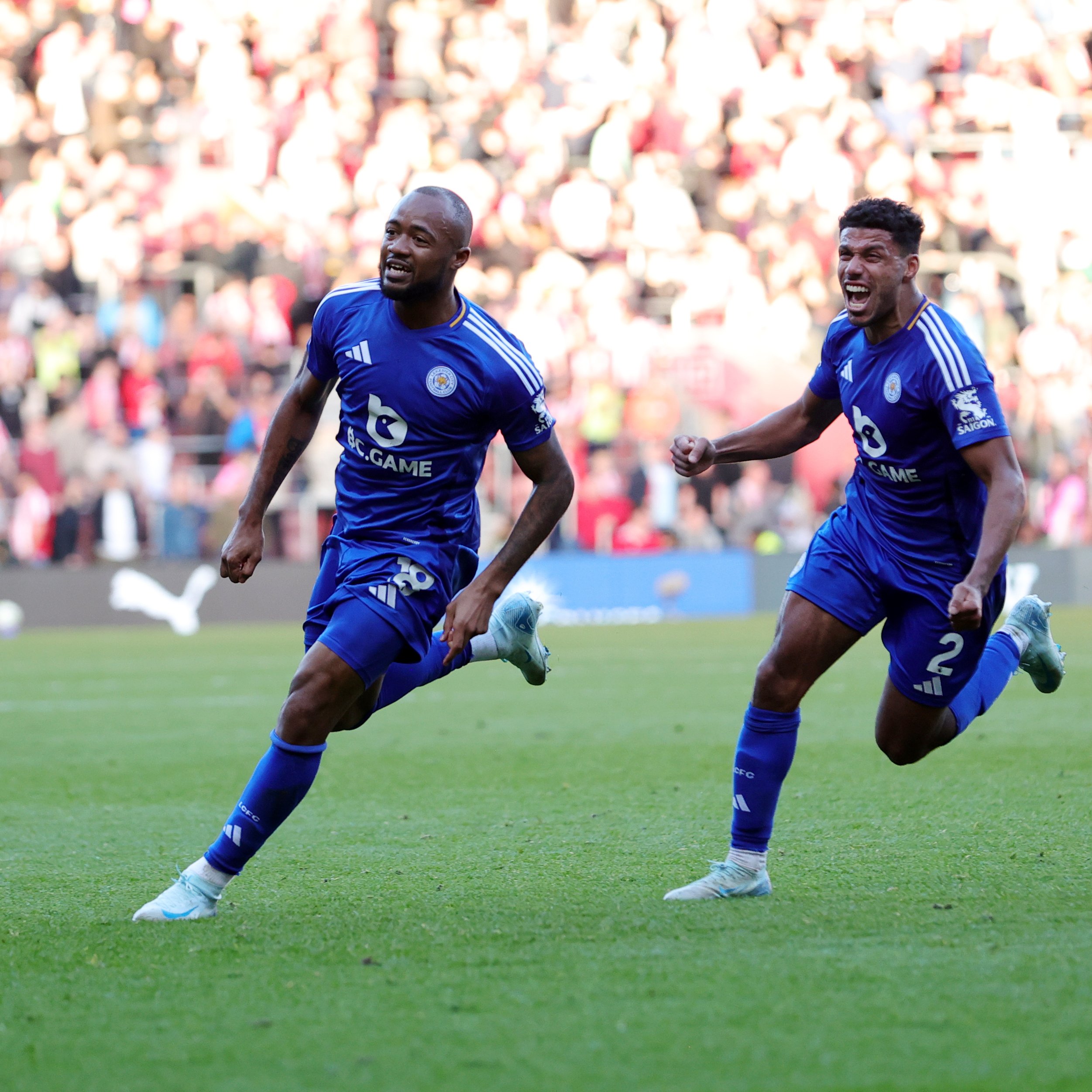Ayew stars as Foxes outsmart Saints for priceless win at St Mary’s