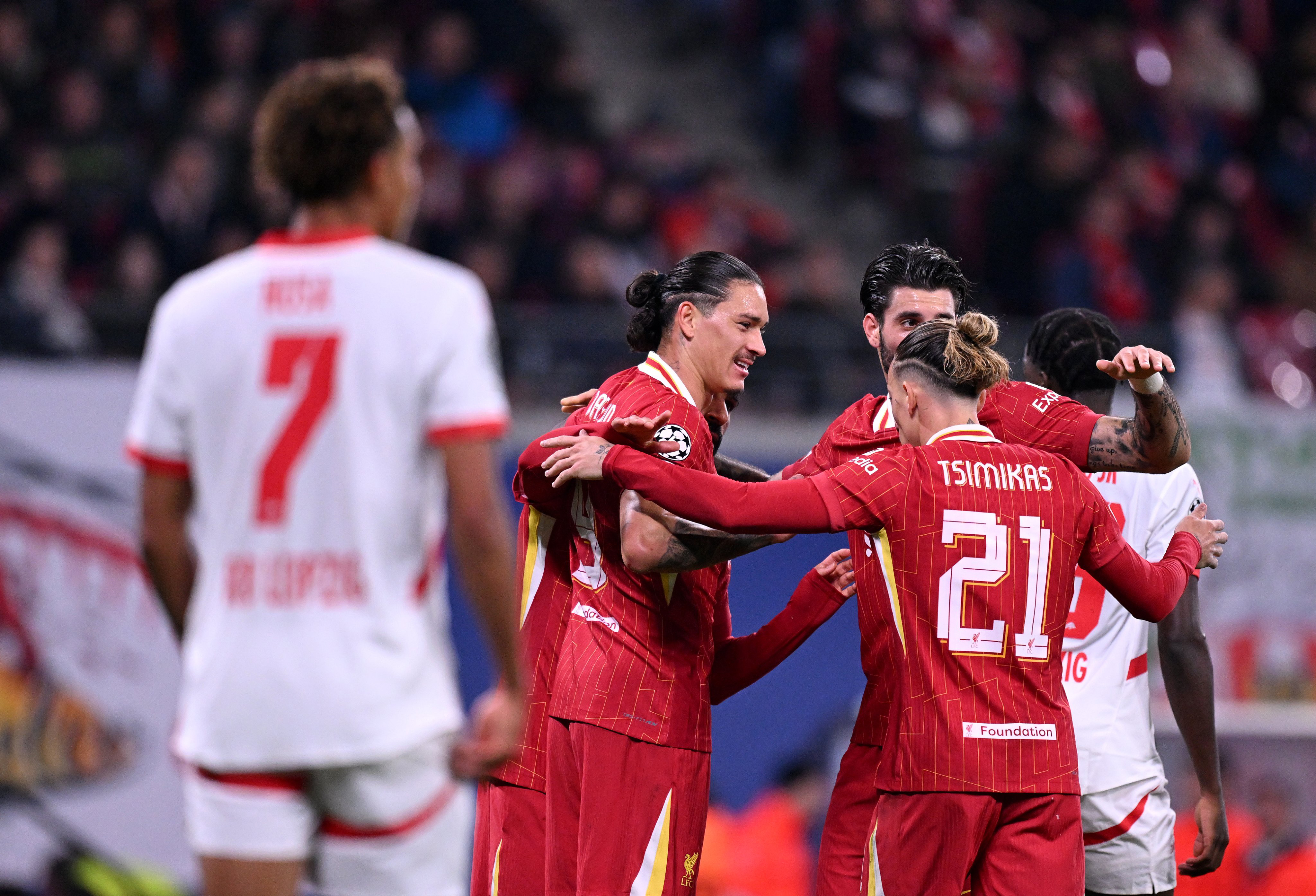 Nunez strike maintains Liverpool’s 100pc Champions League form