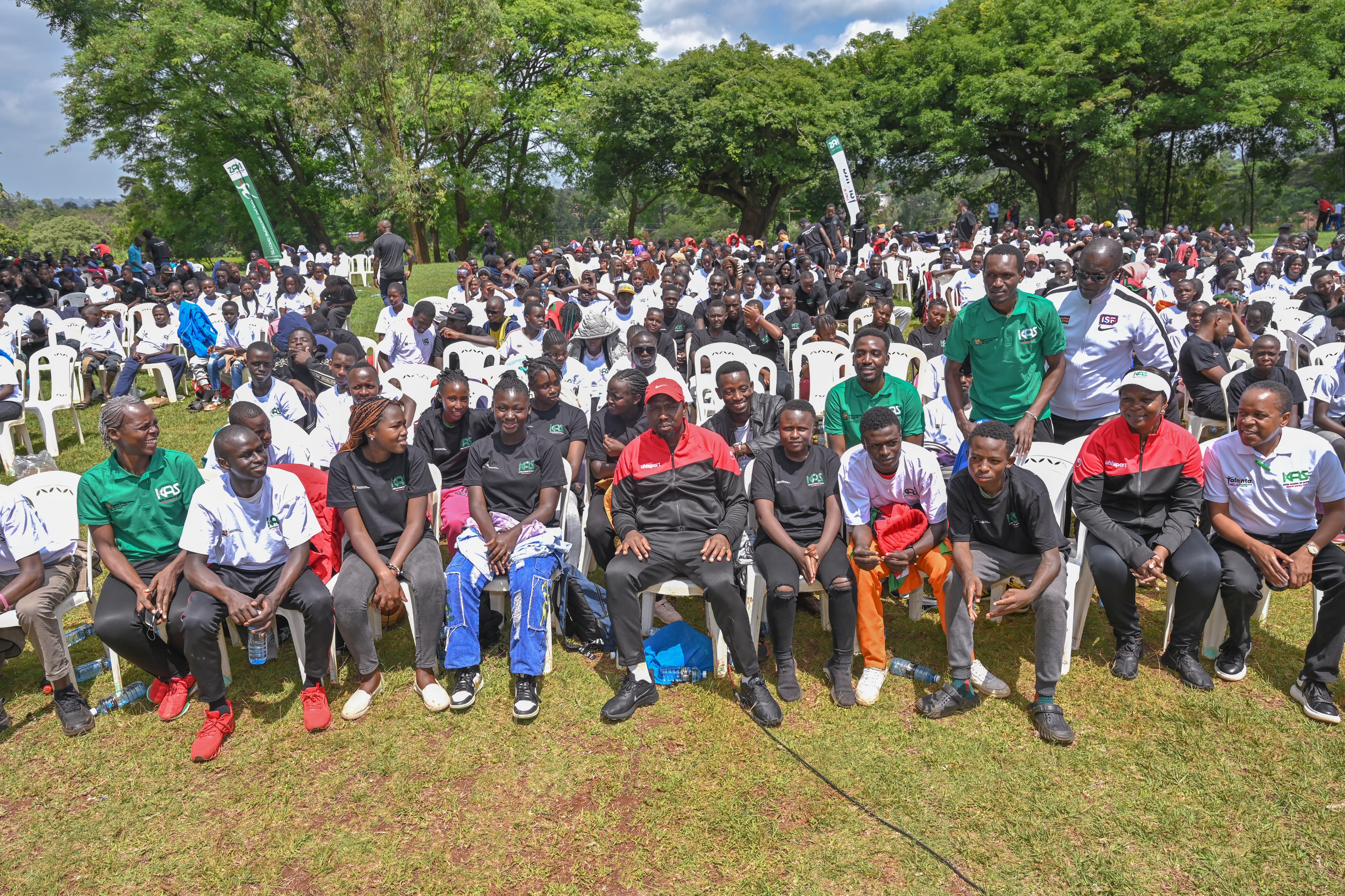 CS Murkomen urges implementation of Technology as 3000 budding talent converge for KAS boot camp