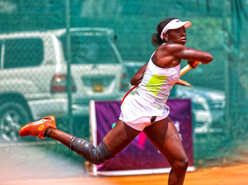 Okutoyi eyes W35 World Tennis Tour title on home soil
