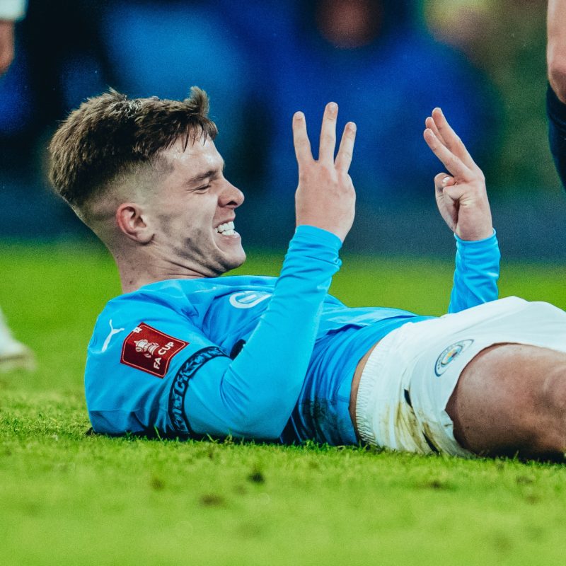McAtee scores hattrick as ‘unmerciful’ City put eight past Salford