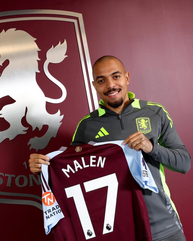 Villa sign forward Malen from Borussia Dortmund
