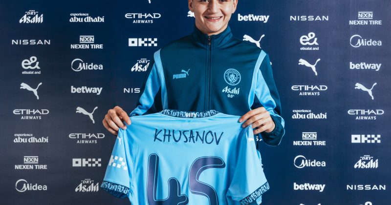 ‘Tank’, ‘train’ & ‘monster’ – the rise of Man City signing Khusanov