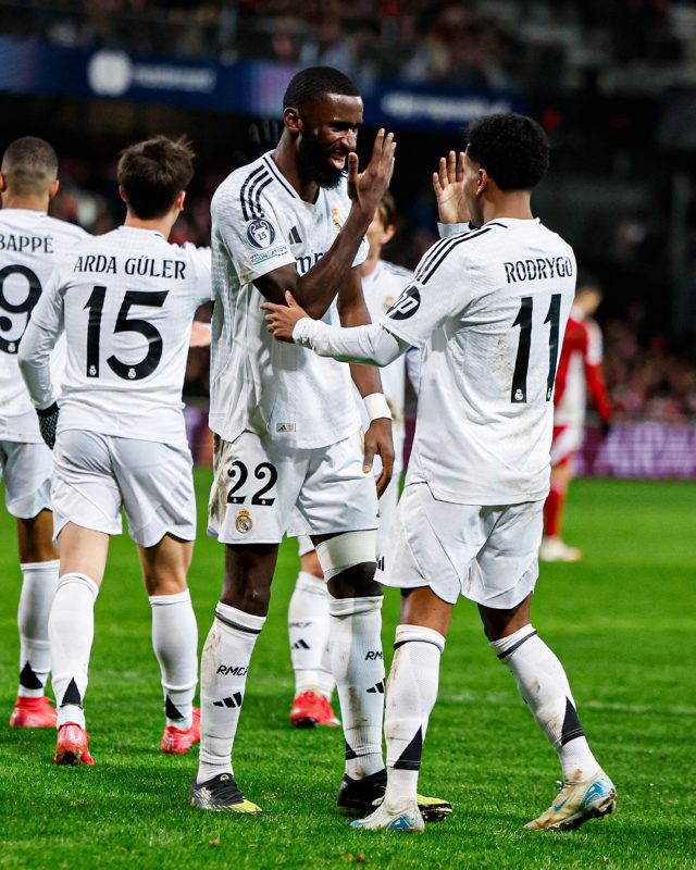 Real to face Man City or Celtic despite comfortable thrashing of Brest