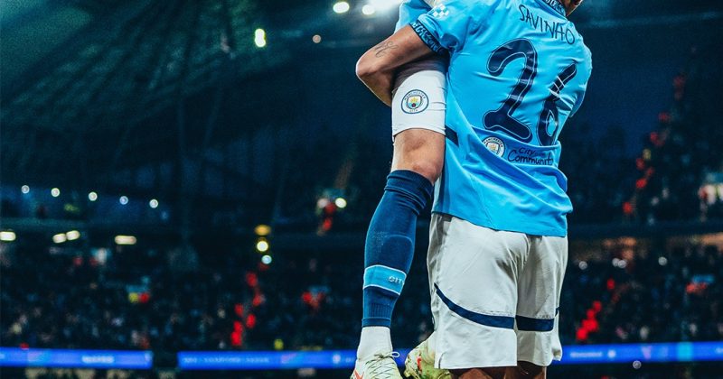 City scrape through to Champions League playoff despite scare from Brugge