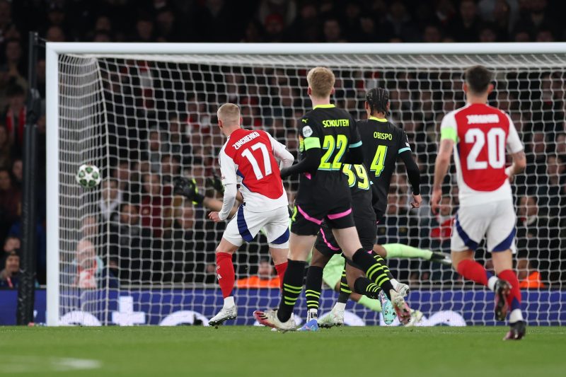 Gunners complete PSV demolition to set up date with Real Madrid in Champions League last eight