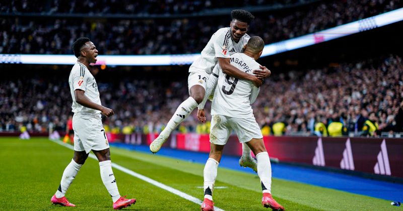 Mbappe, Vini Jr inspire Real to top of La Liga in win over Rayo Vallecano