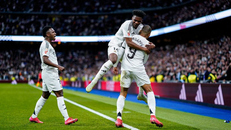 Mbappe, Vini Jr inspire Real to top of La Liga in win over Rayo Vallecano