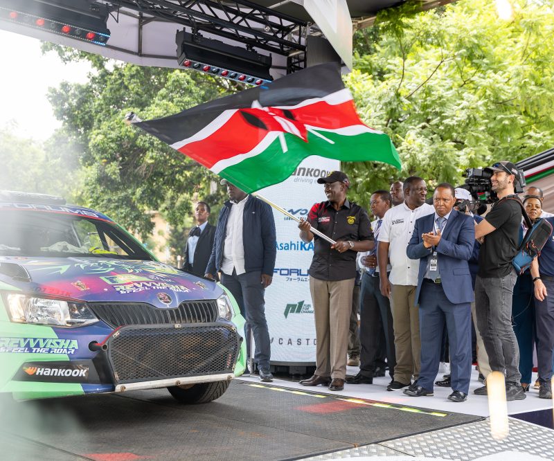 Govt to support FIA Cross Car Project as President Ruto flags-off 2025 WRC Safari Rally