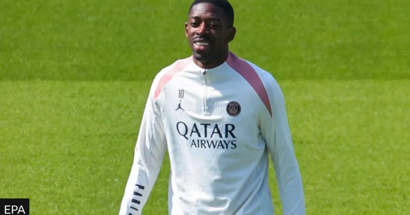 PSG’s Dembele fit for second leg against Arsenal