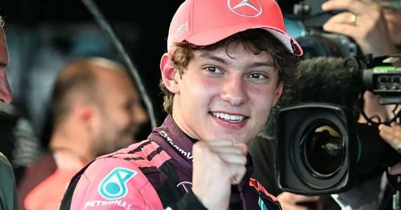 Miami Grand Prix: Rookie Antonelli, 18, youngest to take F1 pole