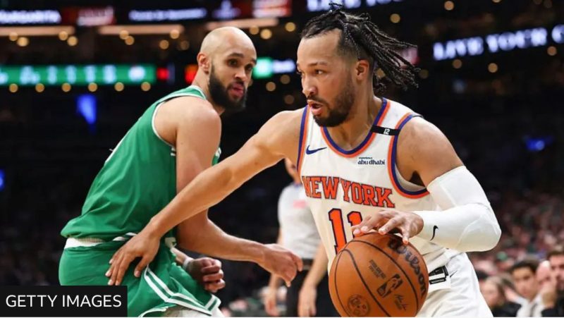 NBA Play-Off: Second Knicks comeback leaves Celtics hanging on