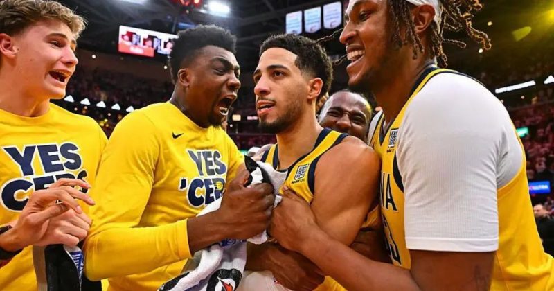 NBA Play-Offs: Pacers see off top-seeded Cavaliers to reach finals