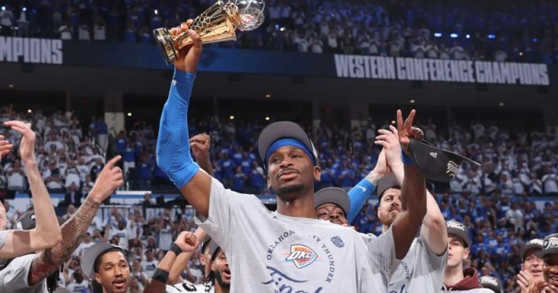 Oklahoma City Thunder make NBA finals but have ‘more work to do’