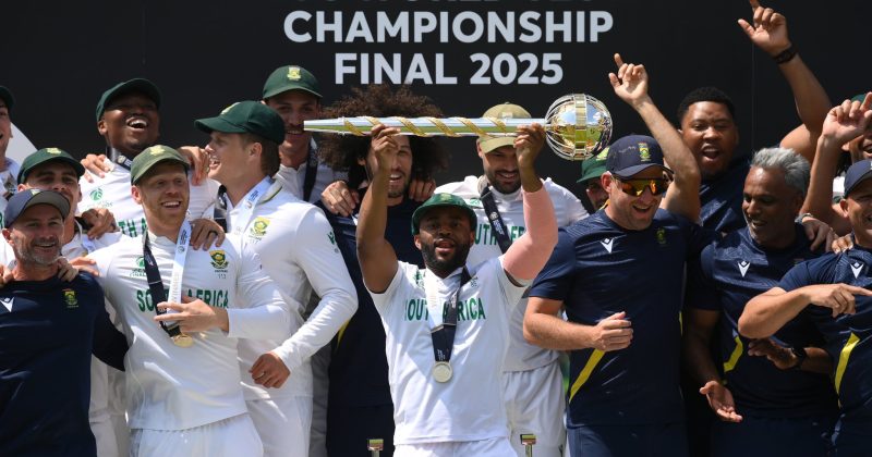 South Africa win WTC to land first major title