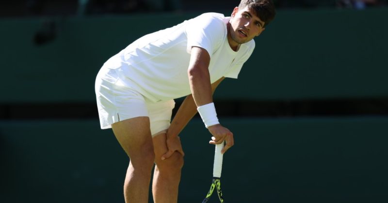 Wimbledon’s hottest opening day sees players deal with sweltering conditions