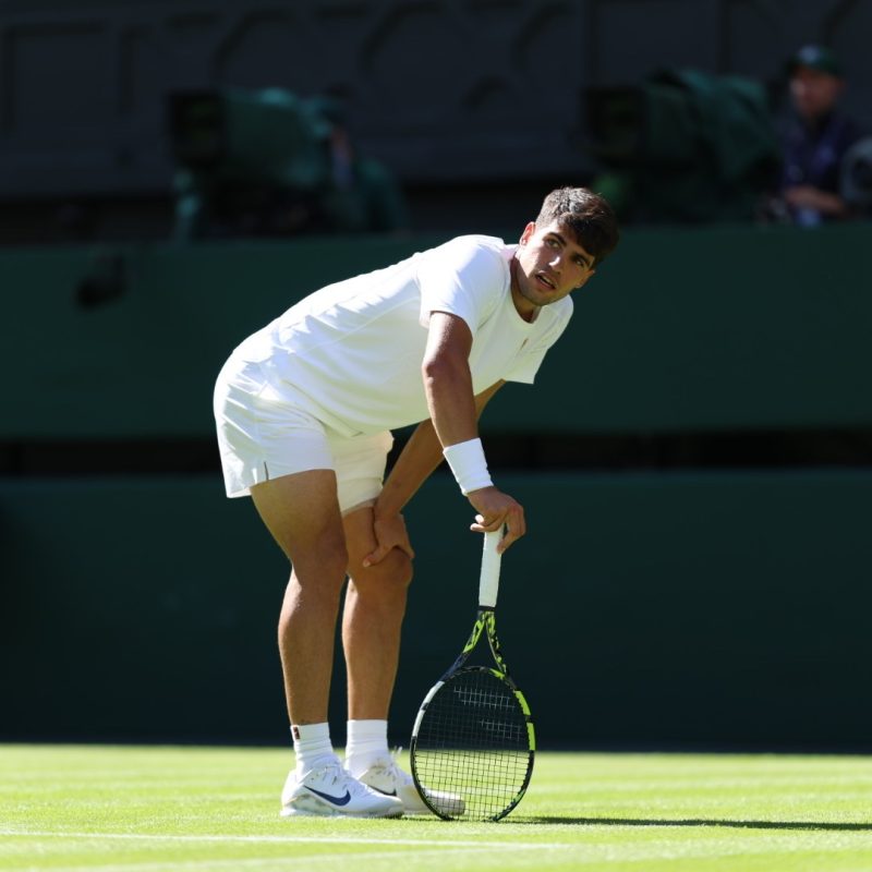 Wimbledon’s hottest opening day sees players deal with sweltering conditions