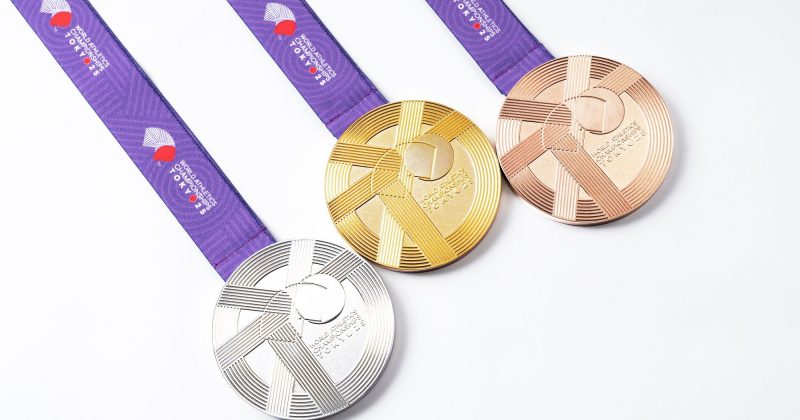 World Championships Tokyo 25 unveils official medal design to commemorate 100 days to go