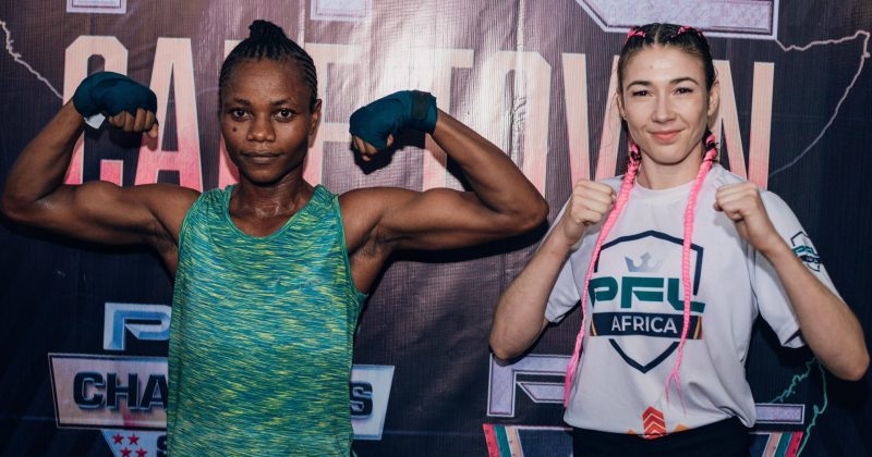The Nigerian corporal making MMA history for Africa