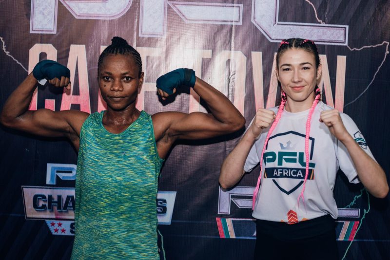 The Nigerian corporal making MMA history for Africa