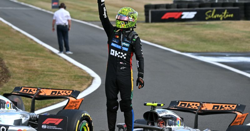 Norris takes first Silverstone win in dramatic race