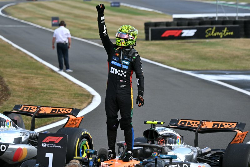 Norris gets to ‘live that feeling’ of being Silverstone winner