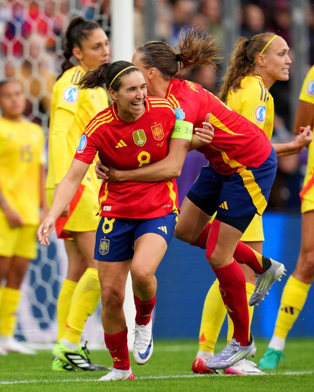 Spanish queens thrash Belgium to intensify Euro 2025 title charge