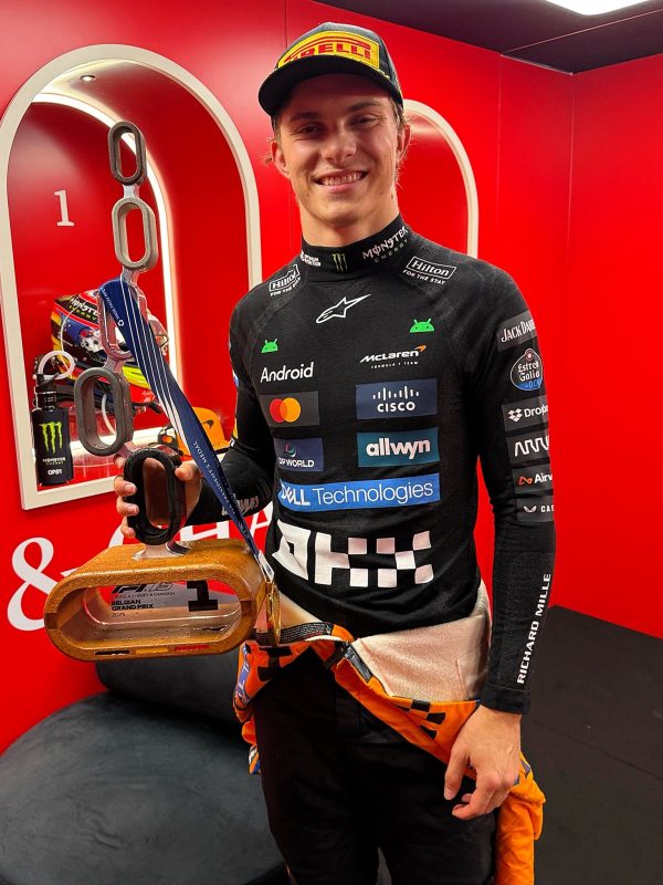 Piastri wins rain-delayed Belgian GP after Norris overtake