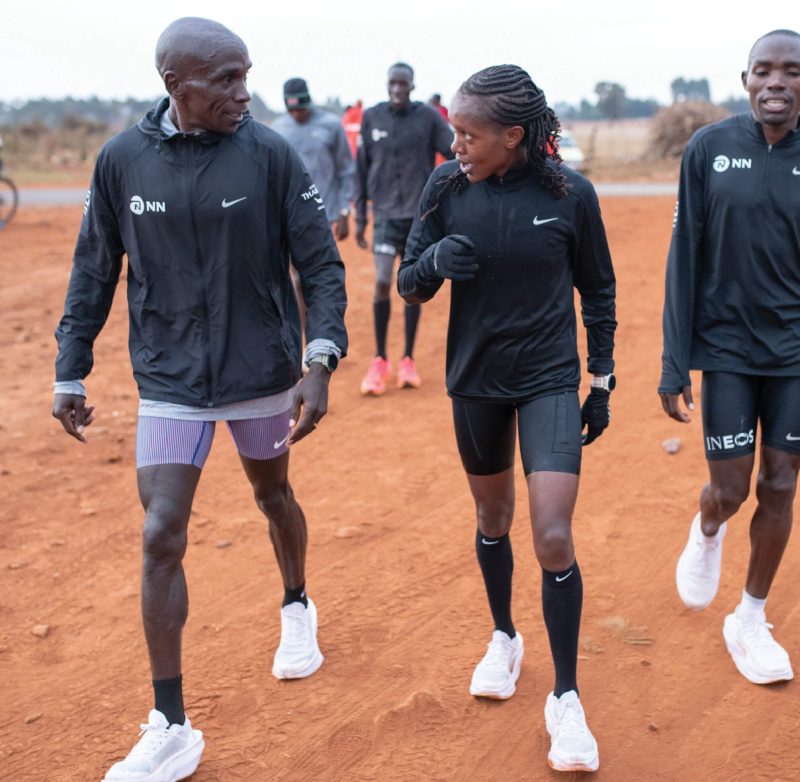 Kipyegon reveals how Eliud Kipchoge motivates her to achieve ‘Breaking 4’
