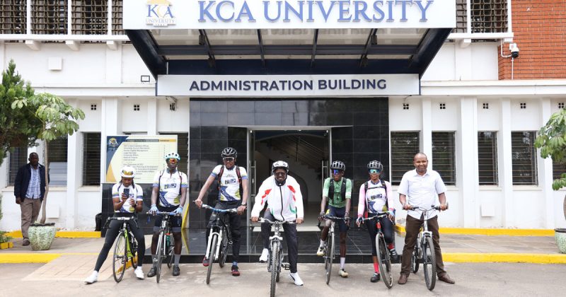 3rd KCA University’s VC & CEO Cycling tour goes international